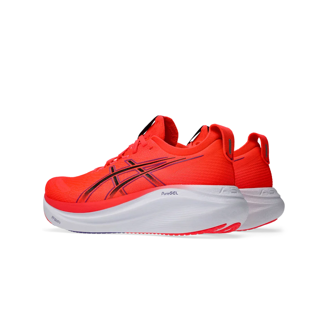 ASICS Gel-Nimbus 27 Flash Red Black, Flash Red/Black (1011B958-600)