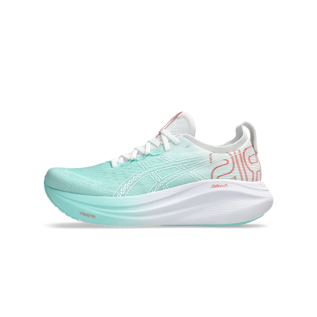 ASICS Gel-Nimbus 27 Illuminate Mint White, Illuminate Mint/White (1011C105-400)