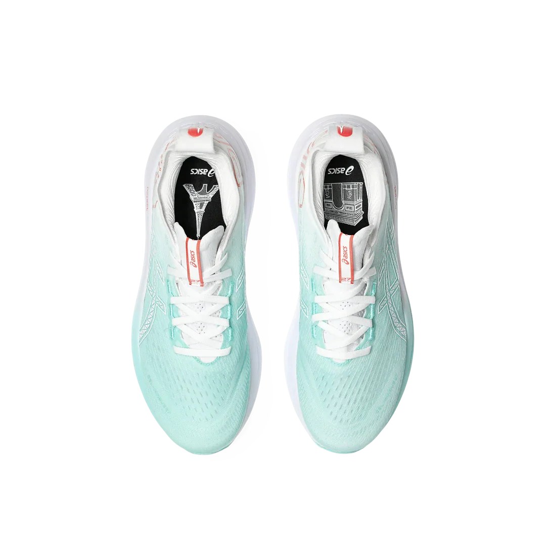 ASICS Gel-Nimbus 27 Illuminate Mint White, Illuminate Mint/White (1011C105-400)