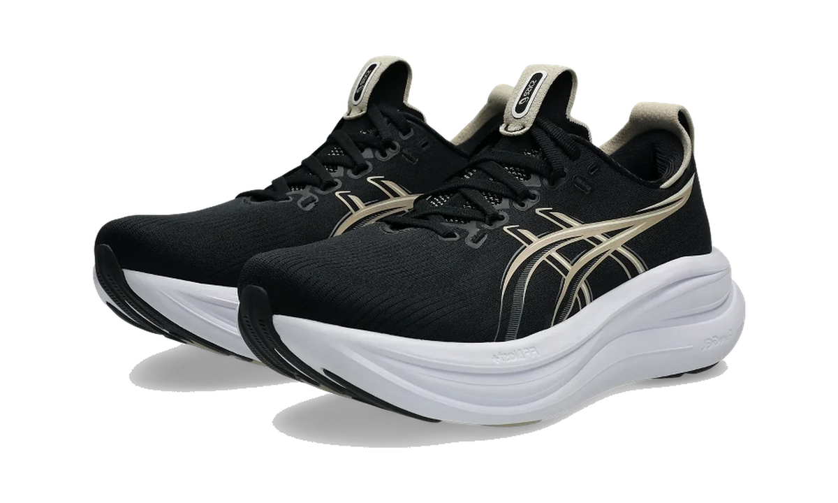 ASICS Gel-Nimbus 28 Black Feather Grey