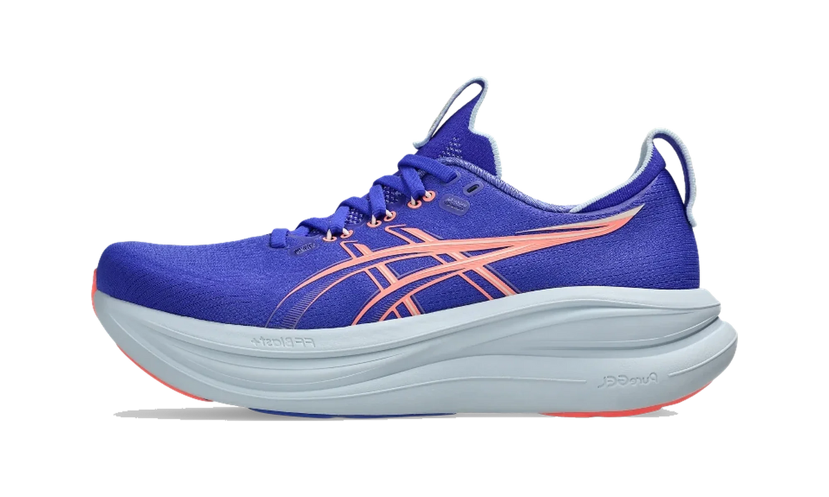 ASICS Gel-Nimbus 28 Cobalt Burst Sun Coral