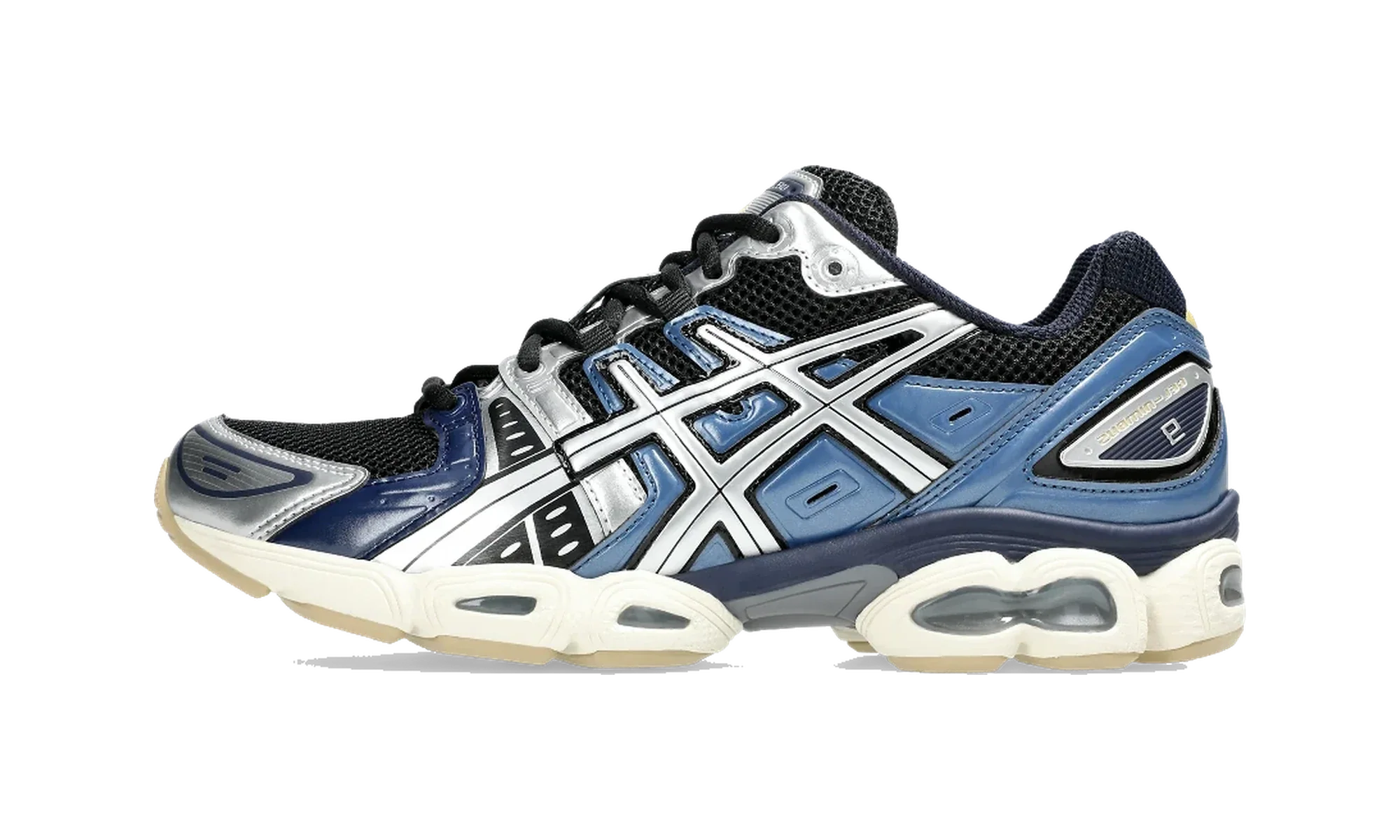 ASICS Gel-Nimbus 9 Black Pure Silver Blue