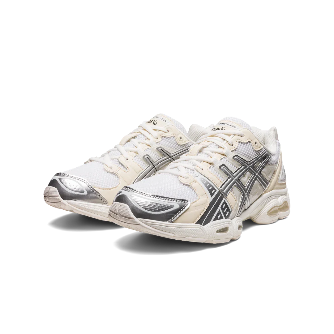 ASICS Gel-Nimbus 9 Wind And Sea White Silver, White/Pure Silver (1201A801-100)