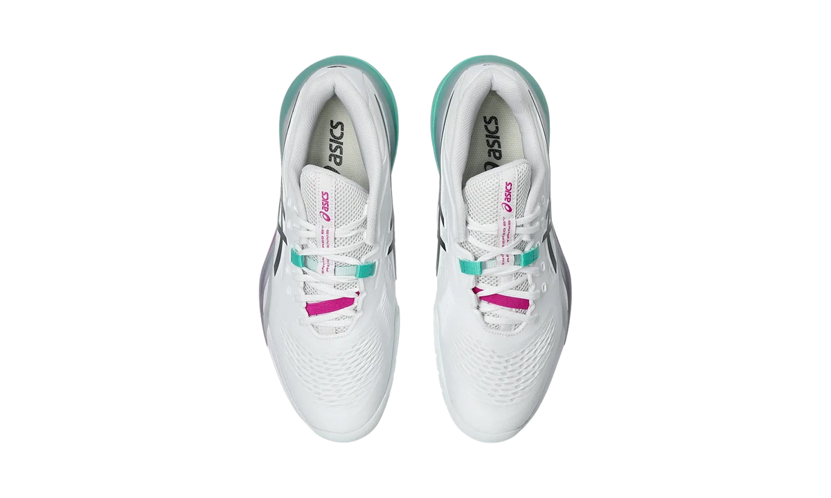 ASICS Gel-Resolution X White Aurora Green