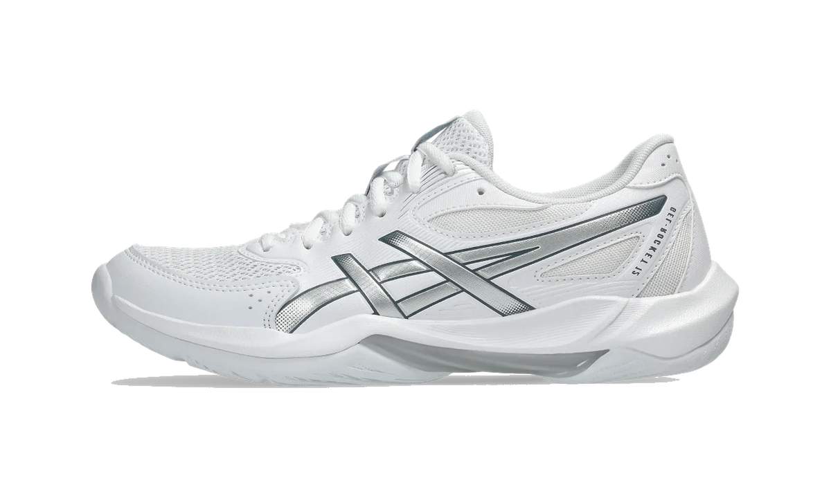 ASICS Gel-Rocket 12 White Pure Silver
