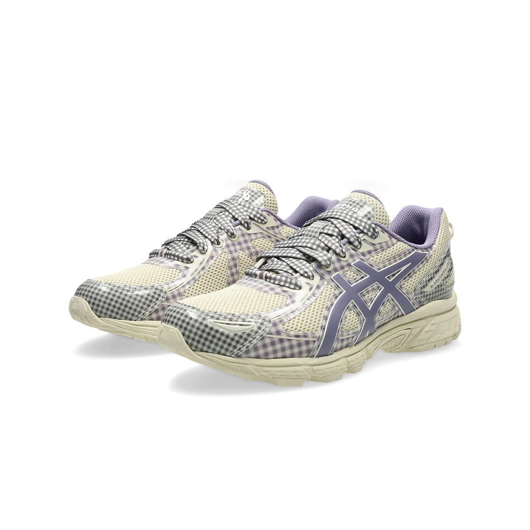 ASICS Gel-Venture 6 Story mfg. Vanilla Violet Quartz Gingham, Vanilla/Violet Quartz (1203A712-250)