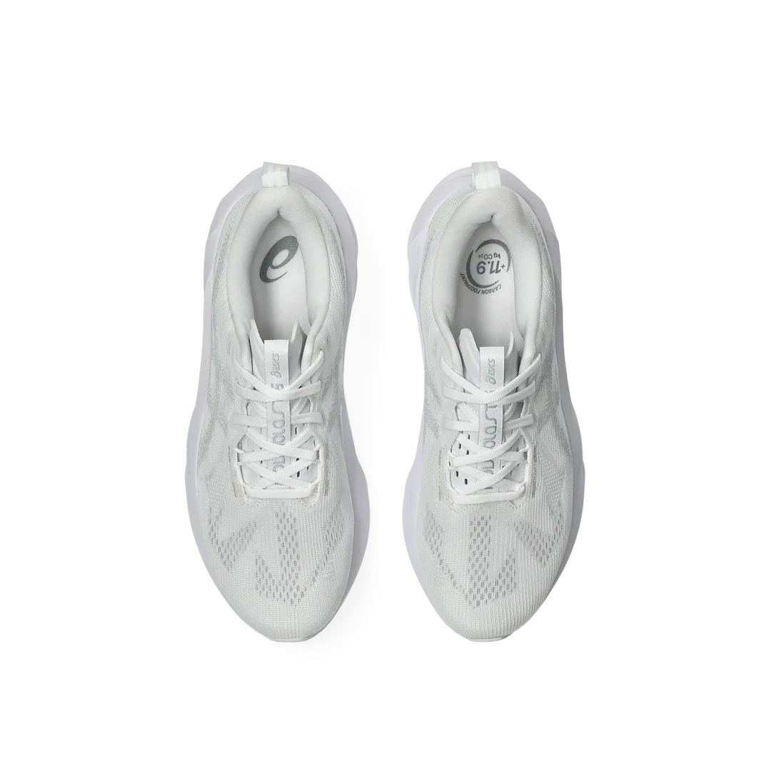 ASICS Novablast 5 White Piedmont Grey, White/Piedmont Grey (1011B974-100)