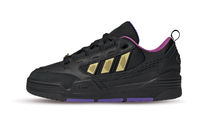 Adidas ADI2000 Yu-Gi-Oh! Yugi's World (with Sealed Dark Magician Promo Card), Core Black/Core Black/Purple Rush (H06442)