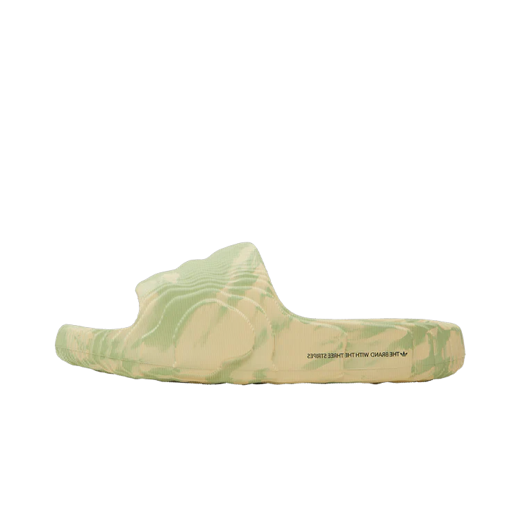 Adidas Adilette 22 Slides Magic Lime St Desert Sand, Magic Lime/St Desert Sand/Magic Lime (GY1597)