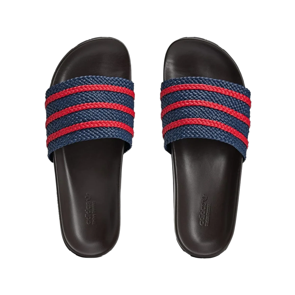 Adidas Adilette Slides Wales Bonner Night Indigo Scarlet