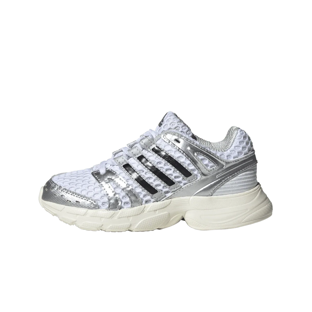 Adidas Adistar Control 5 Elastic Lace White Silver Metallic Grey (PS)
