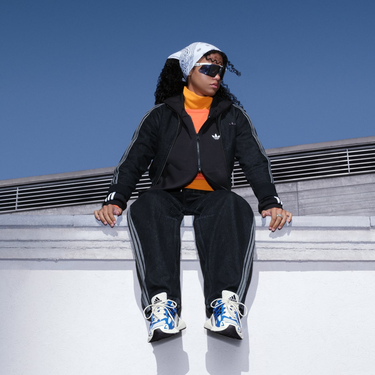 Adidas Adistar XLG 2.0 White Hi-Res Blue