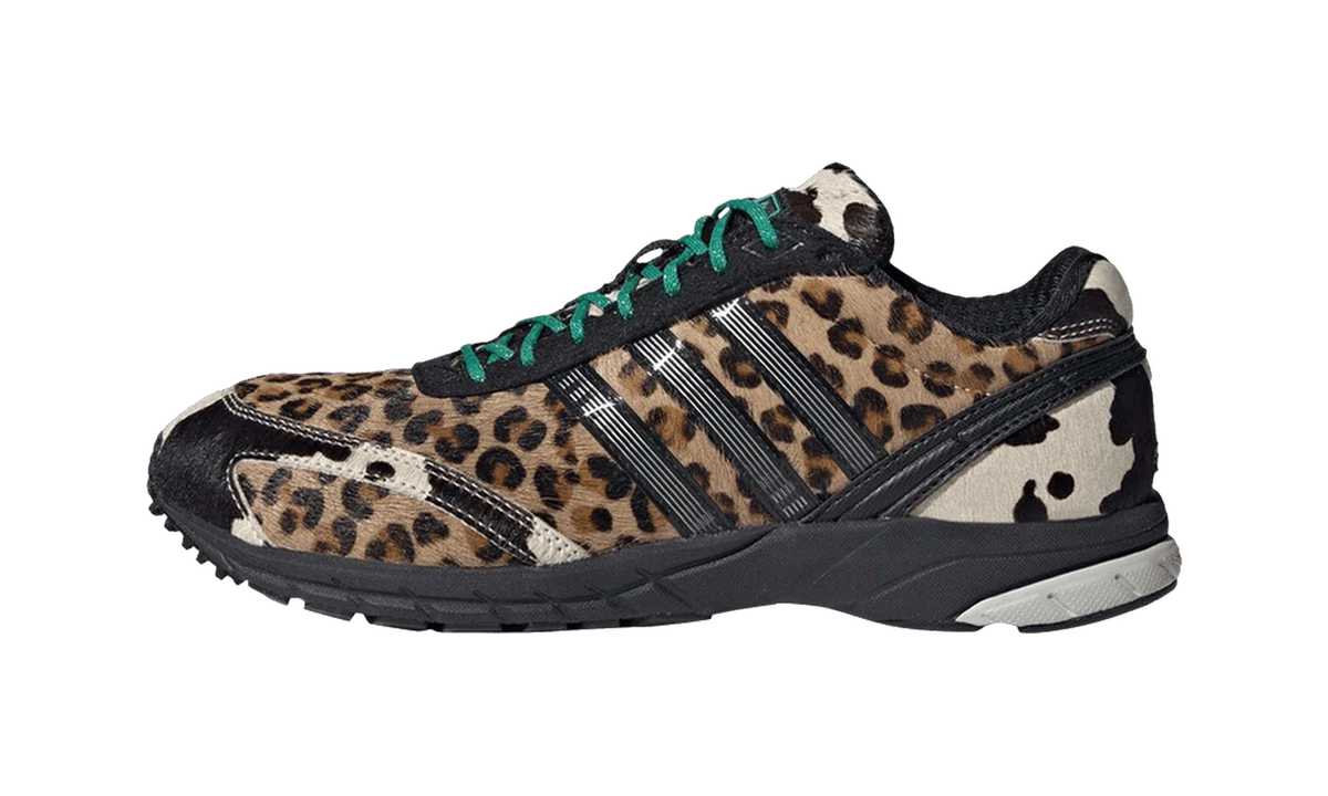 Adidas Adizero Adios OG Black Green Leopard