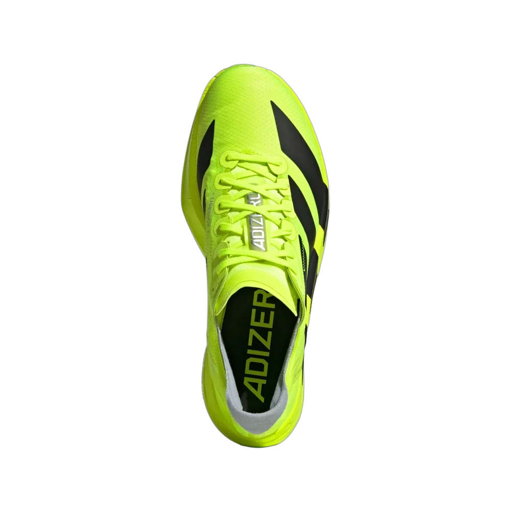 Adidas Adizero Adios Pro 4 Lucid Lemon Black, Lucid Lemon/Core Black/Halo Silver (JR6364)