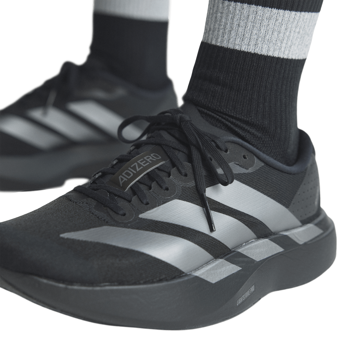Adidas Adizero Evo SL Core Black Iron Metallic