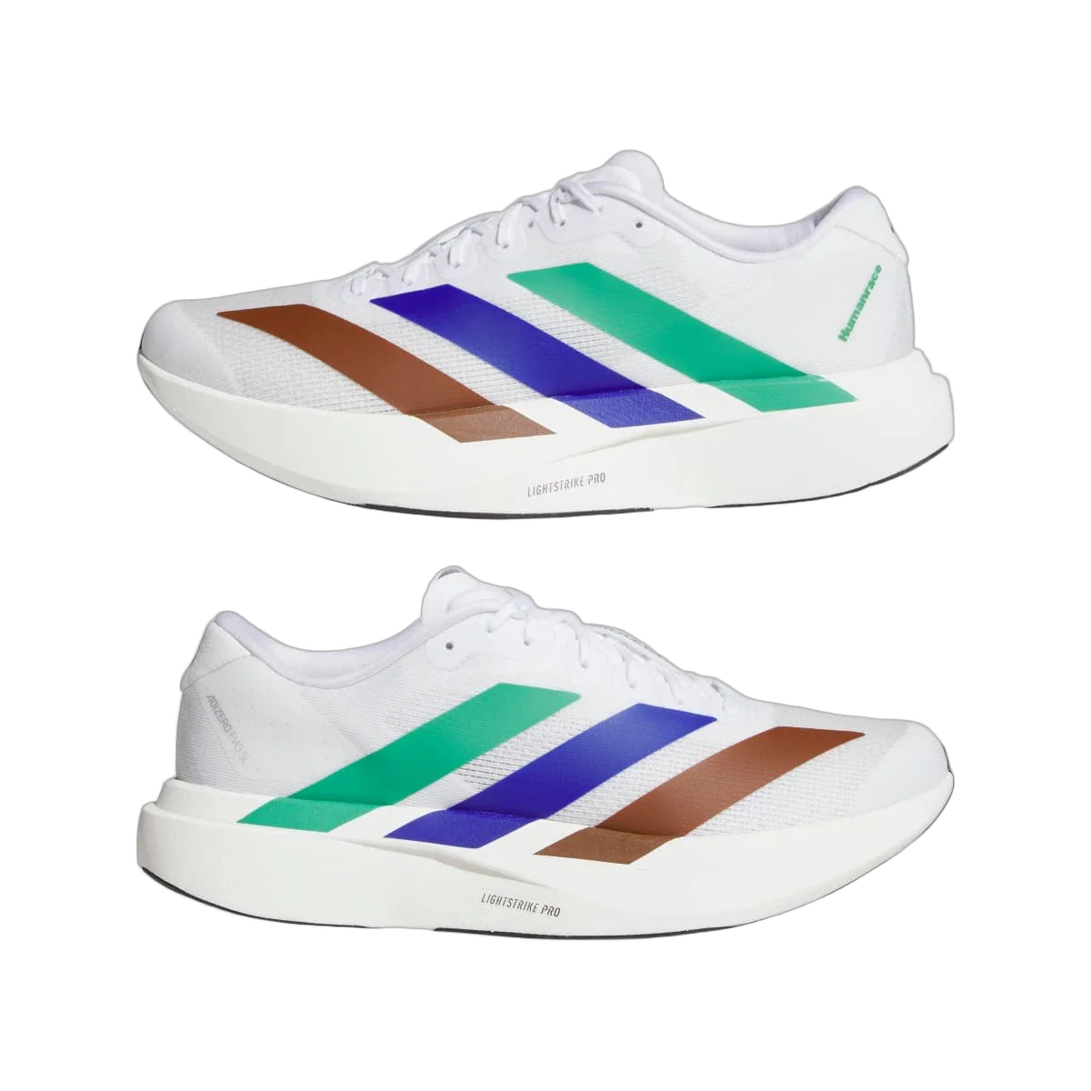 Adidas Adizero Evo SL Pharrell Humanrace White Green Blue