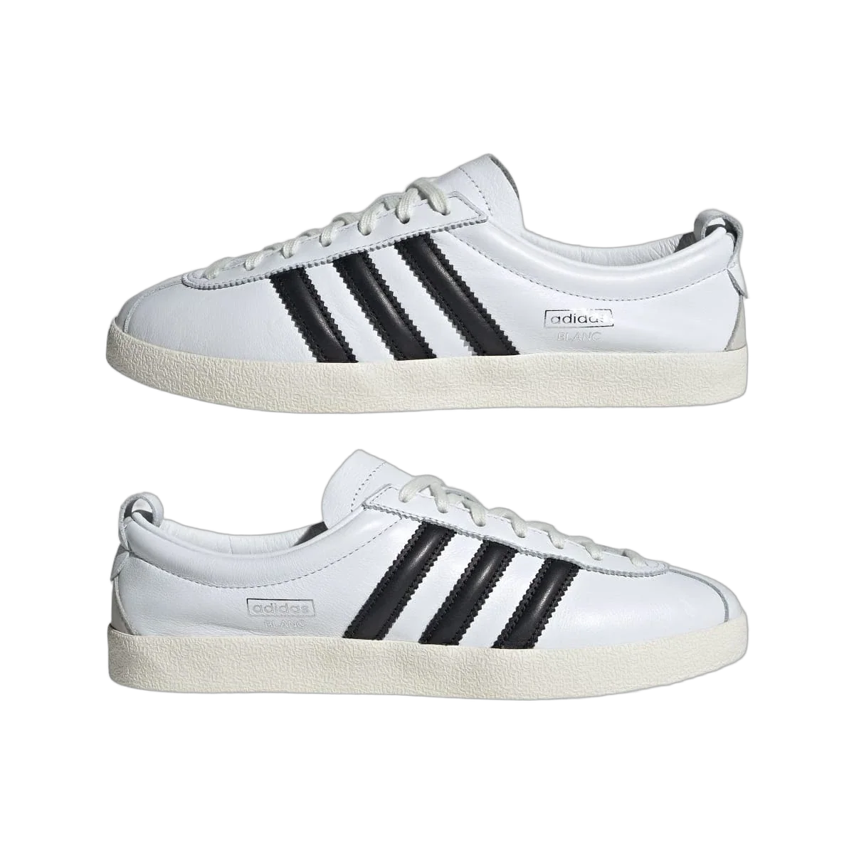 Adidas Blanc White Black