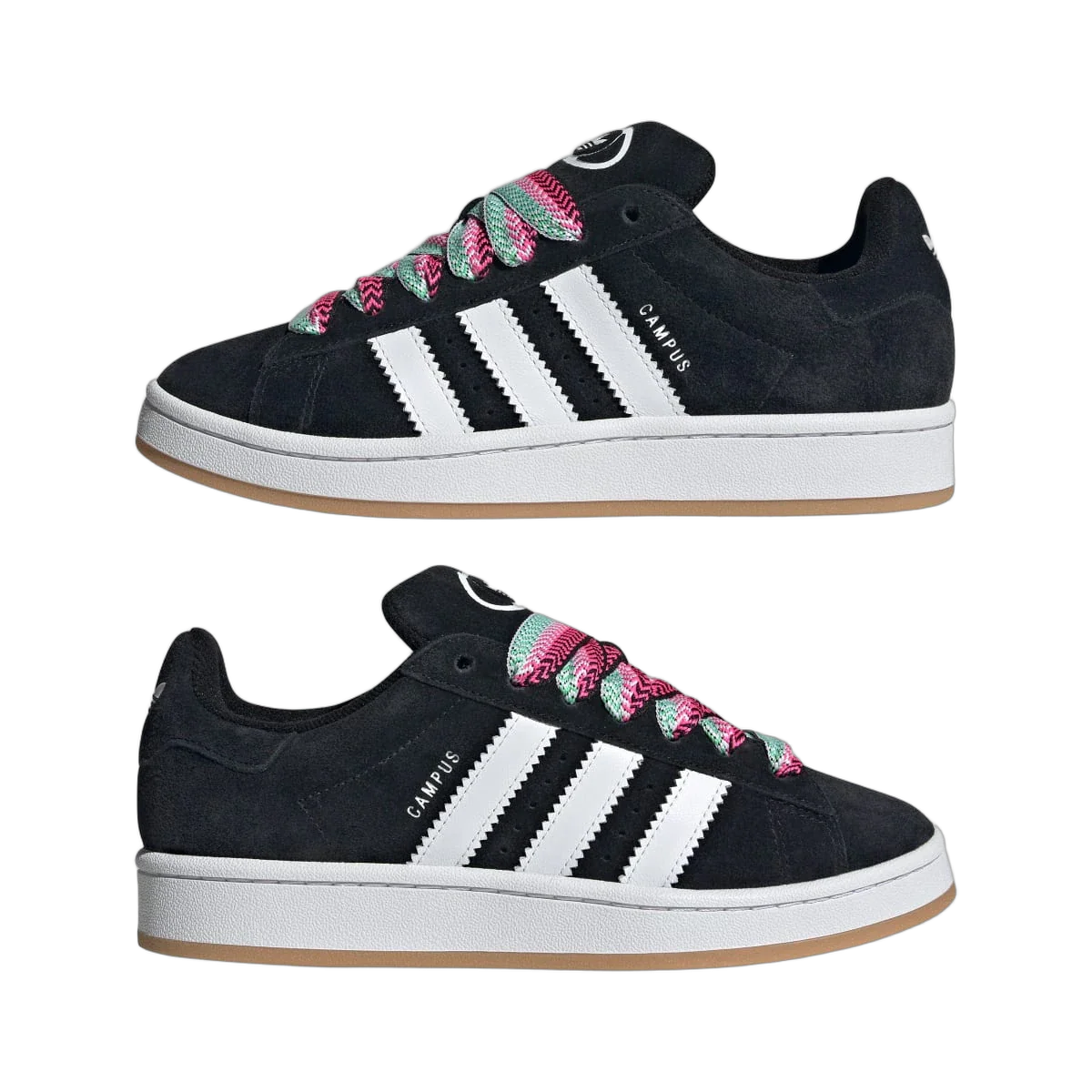 Adidas Campus 00s Camp Core Black Lucid Pink Cloud White