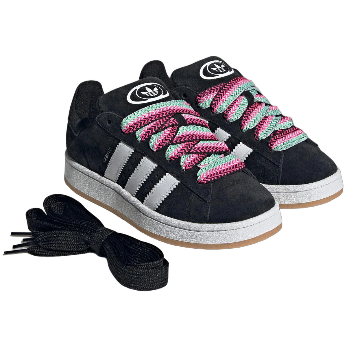 Adidas Campus 00s Camp Core Black Lucid Pink Cloud White