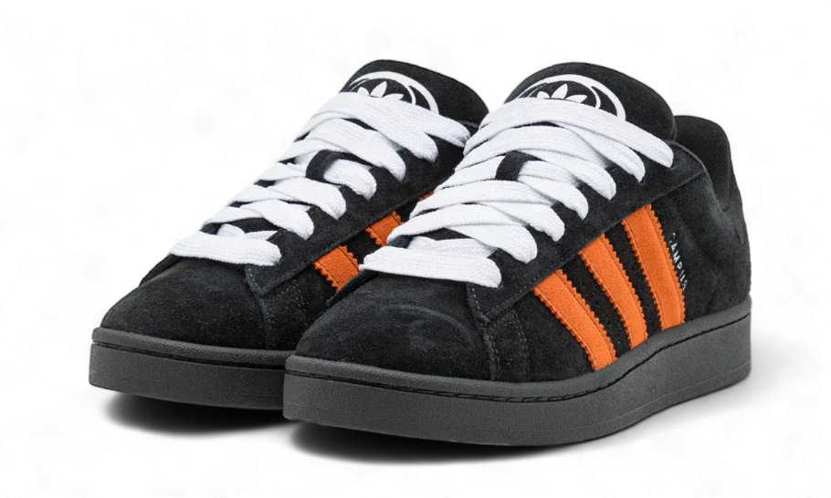 Adidas Campus 00s Carbon Orange, Carbon/Orange/Footwear White (IH8071)