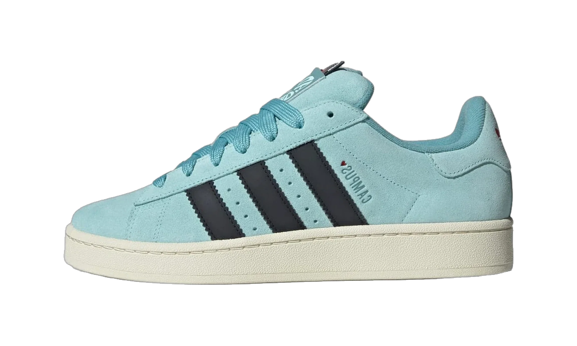 Adidas Campus 00s Core Black Semi Flash Aqua