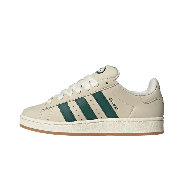 Adidas Campus 00s Cream White Collegiate Green, Cream White/Collegiate Green/Off White (JS3446)