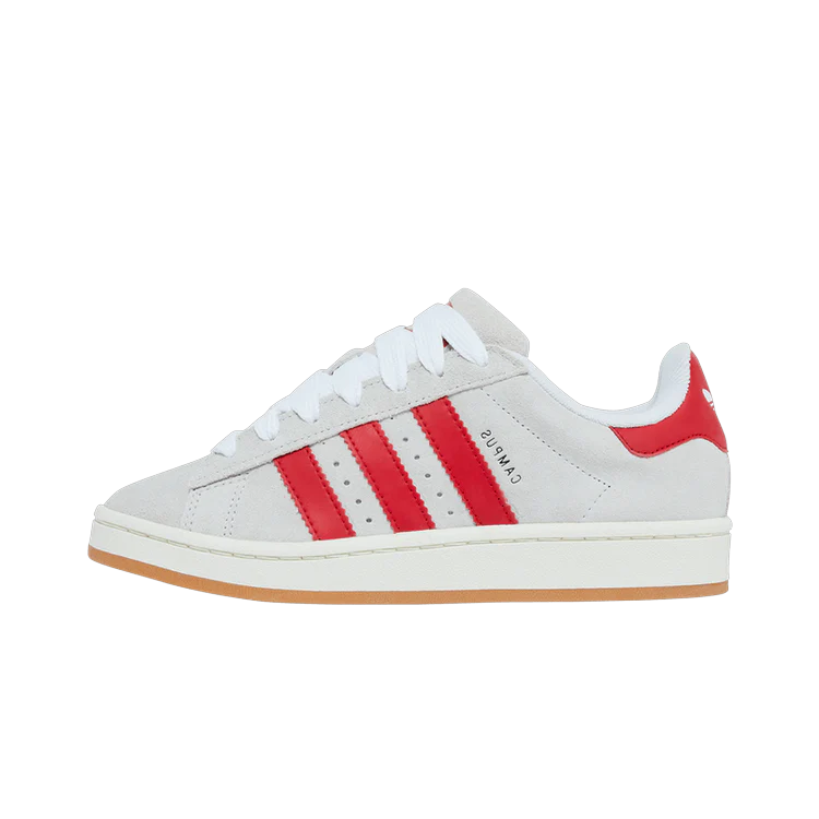 Adidas Campus 00s Crystal White Better Scarlet, Crystal White/Better Scarlet/Off White (GY0037)