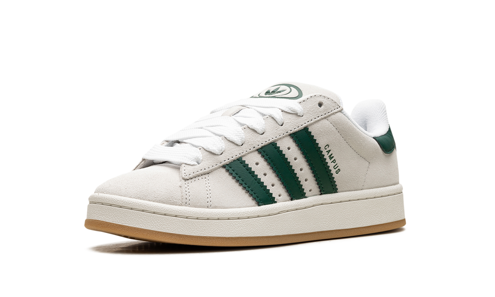 Adidas Campus 00s Crystal White Collegiate Green