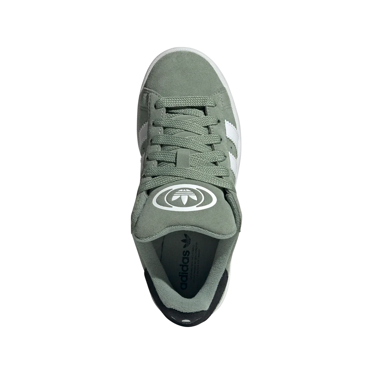 Adidas Campus 00s Silver Green Cloud White Gum, Silver Green/Cloud White/Gum (JI0283)