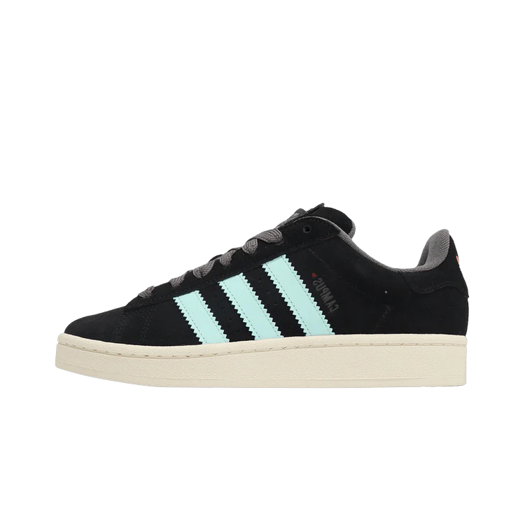 Adidas Campus 00s Valentine's Day Black, Core Black/Semi Flash Aqua/Cream White (ID6249)