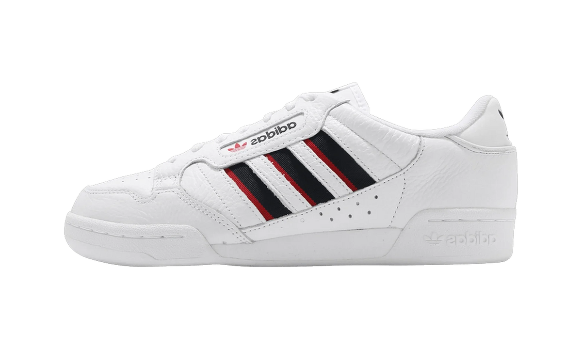 Adidas Continental 80 Stripes White Vivid Red