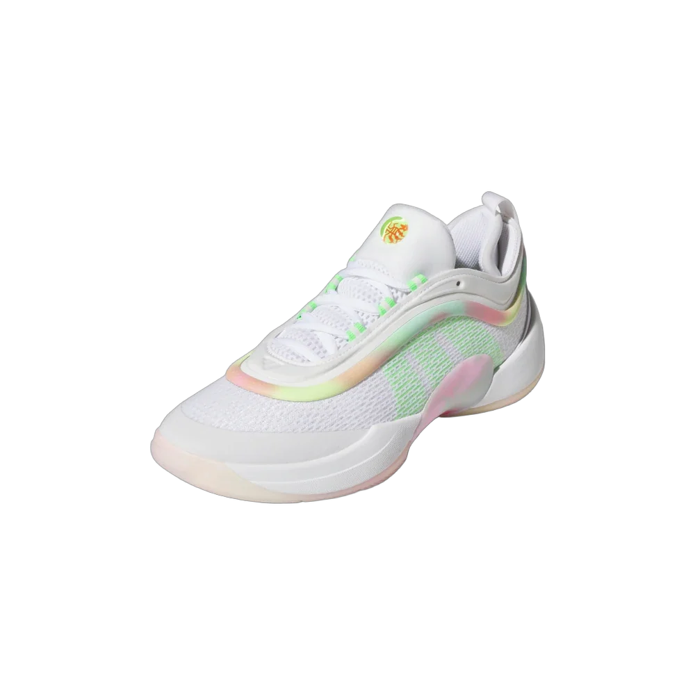 Adidas D.O.N. Issue #6 Haribo Goldbears Cloud White, Cloud White/Solar Green/Cloud White (JH7918)