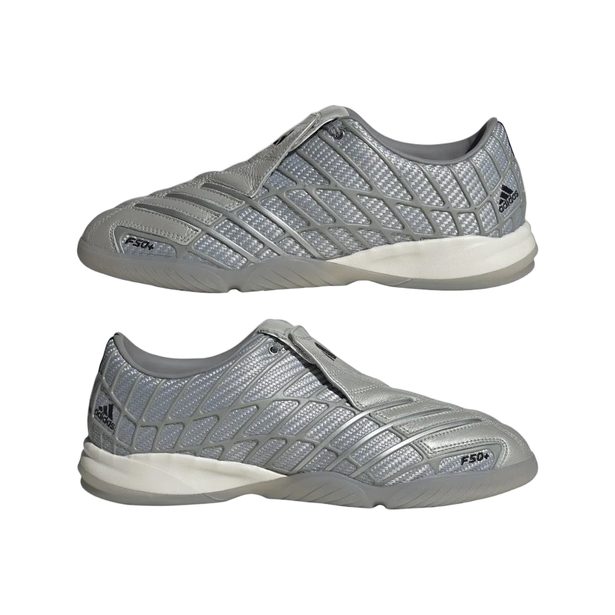 Adidas F50 Sala Silver Metallic Grey