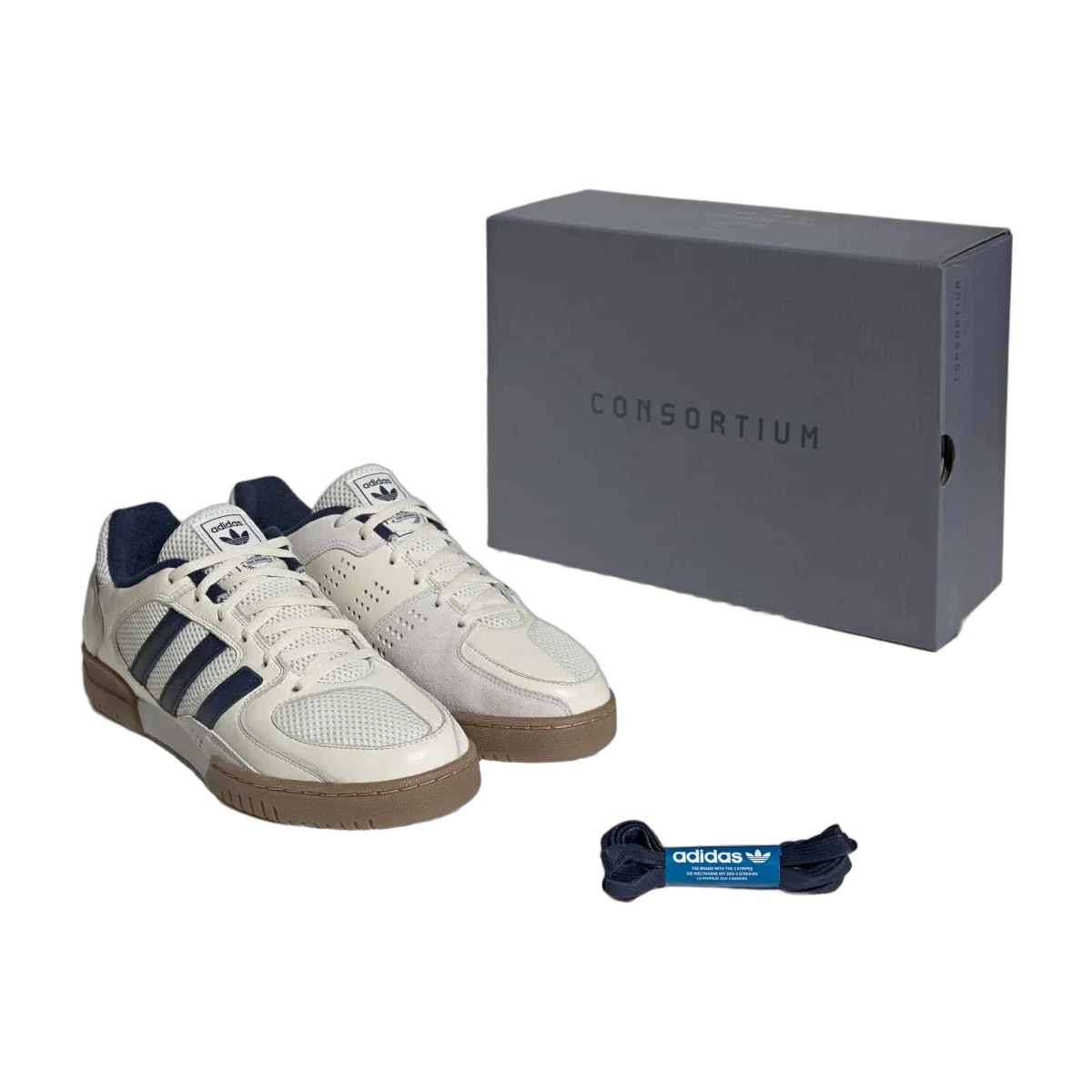 Adidas Fechten Indoor Consortium Presented by END. Off White Navy