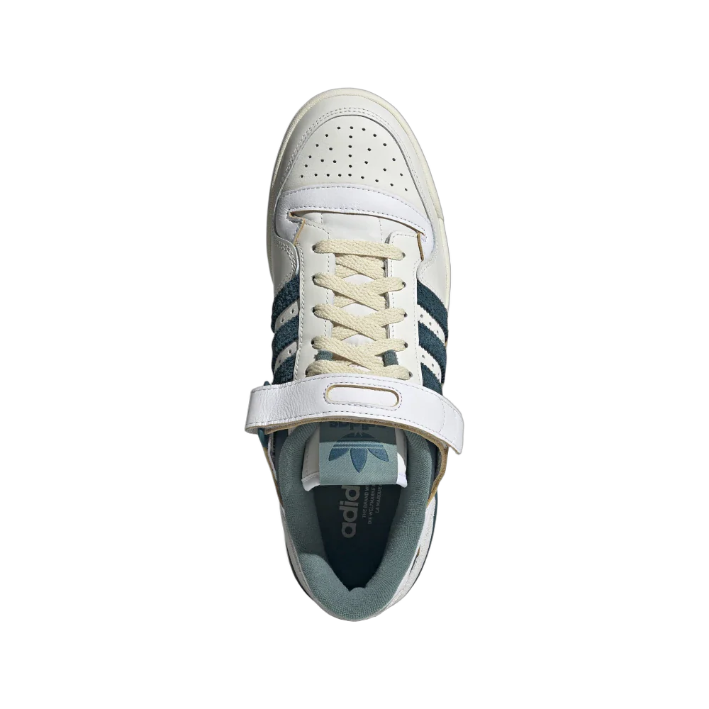 Adidas Forum 84 Low White Wild Teal, Off White/Wild Teal/Cream White (GX4536)