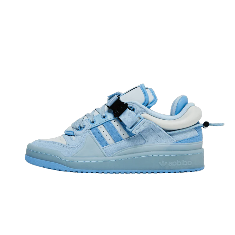 Adidas Forum Buckle Low Bad Bunny Blue Tint, Blue Tint/Blue Tint/Blue Tint (GY9693 / GY4900)