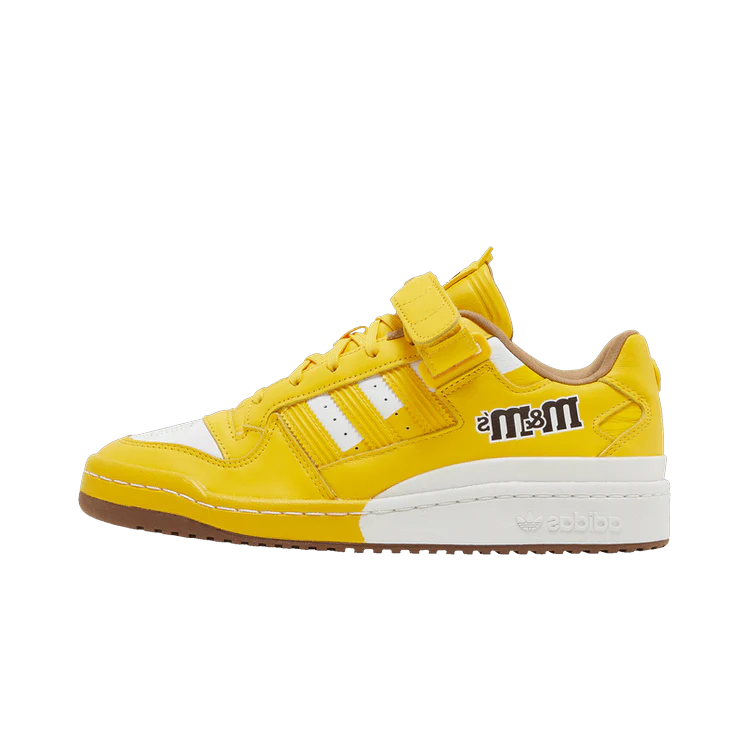 Adidas Forum Low M&M's Yellow White, EQT Yellow/EQT Yellow/Cloud White (GY6317)