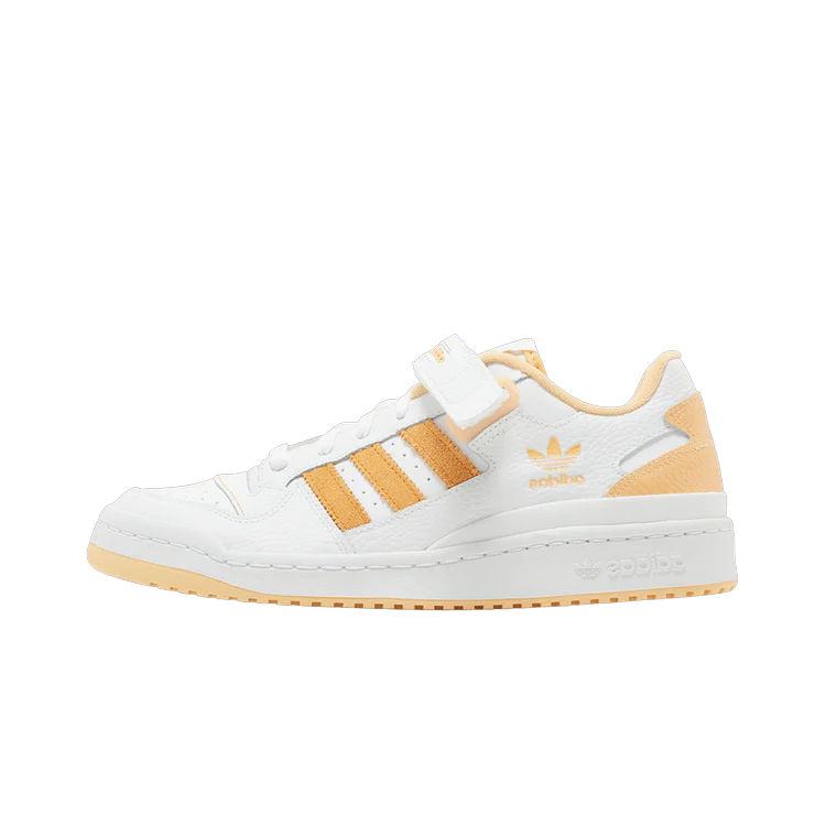 Adidas Forum Low White Pulse Amber, Cloud White/Pulse Amber/Orange Rush (GY5833)