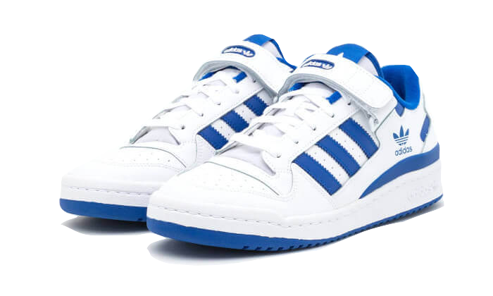 Adidas Forum Low White Royal Blue - Sneak