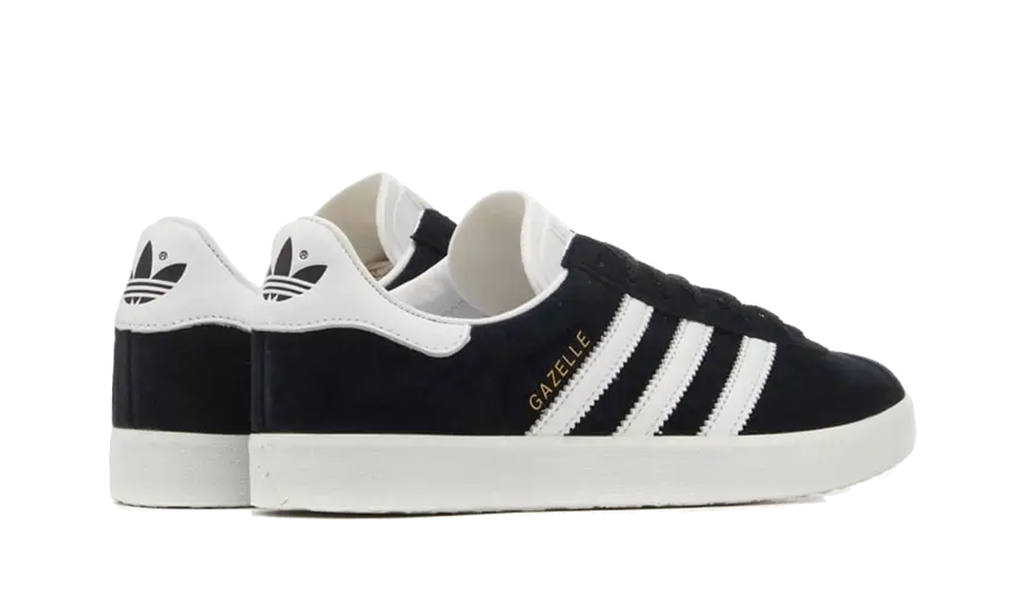 Adidas Gazelle 85 Core Black Cloud White, Core Black/Cloud White/Gold Metallic (IE2166)