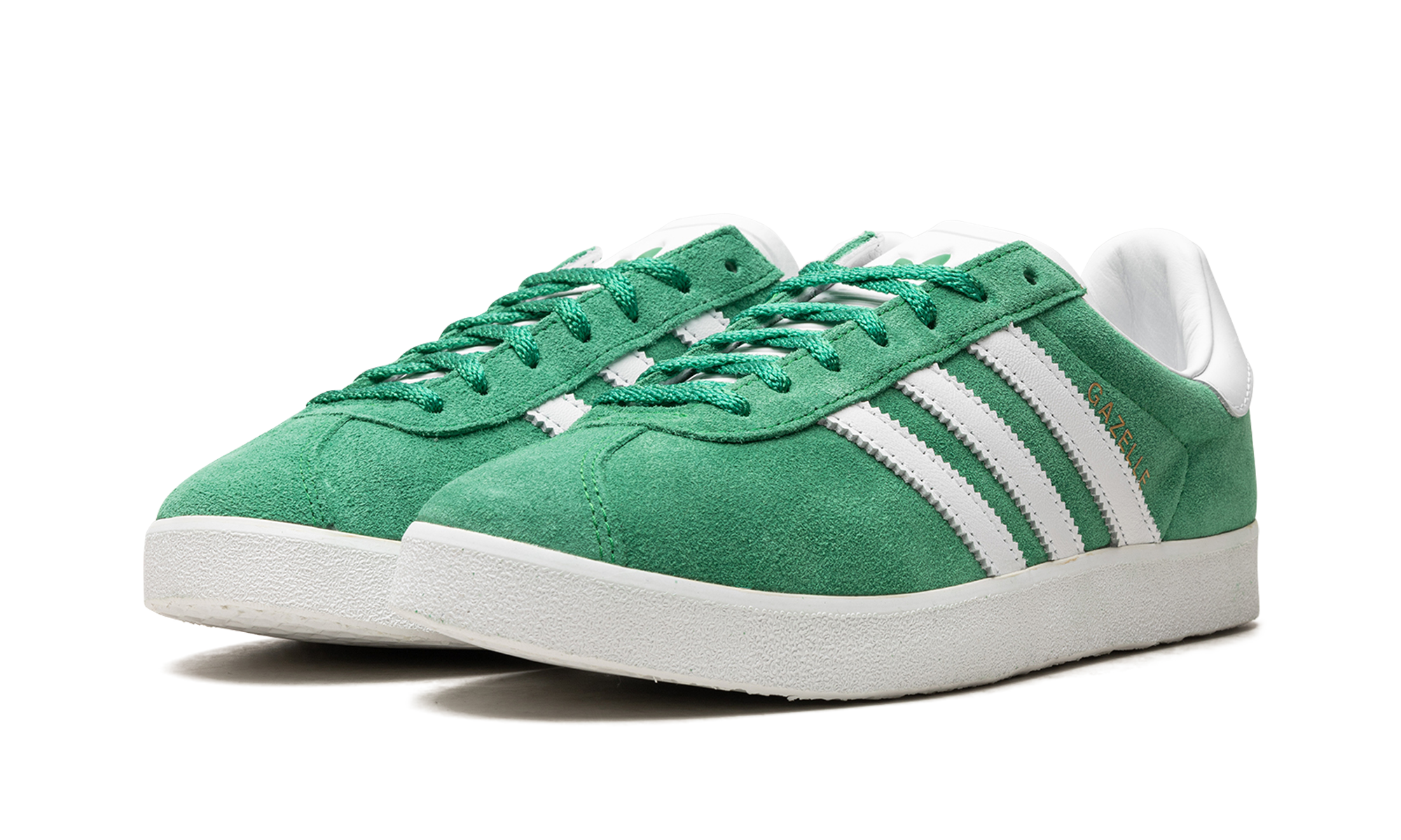 Adidas Gazelle 85 Green White Gold Metallic
