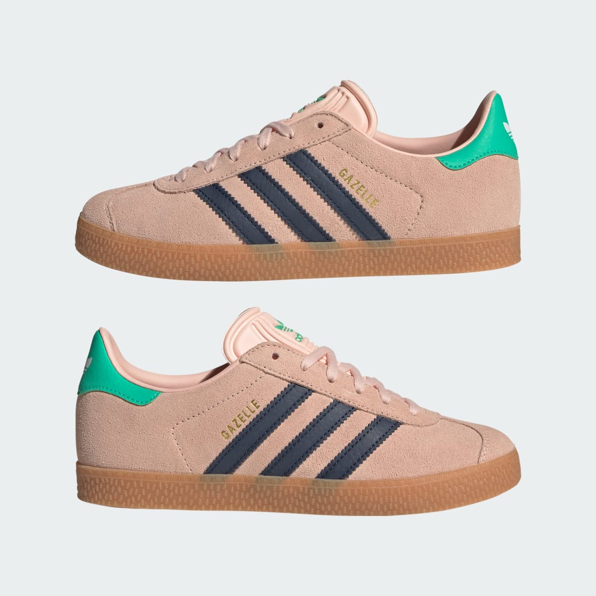 Adidas Gazelle Blush Pink Night Indigo Green