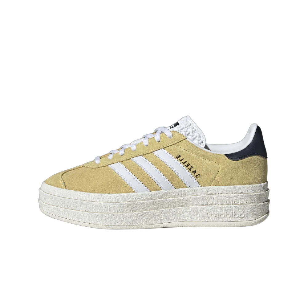 Adidas Gazelle Bold Almost Yellow, Almost Yellow/Cloud White/Legend Ink (HQ6891)