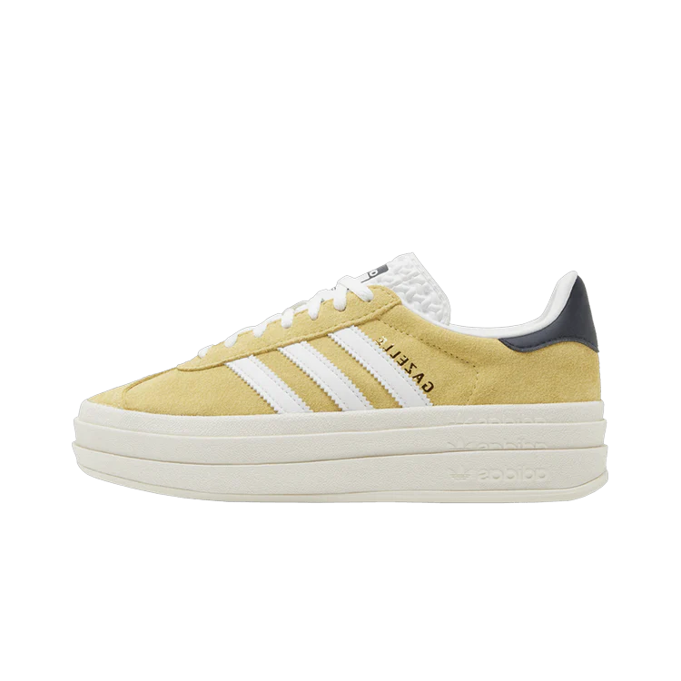 Adidas Gazelle Bold Almost Yellow, Almost Yellow/Cloud White/Legend Ink (HQ6891)