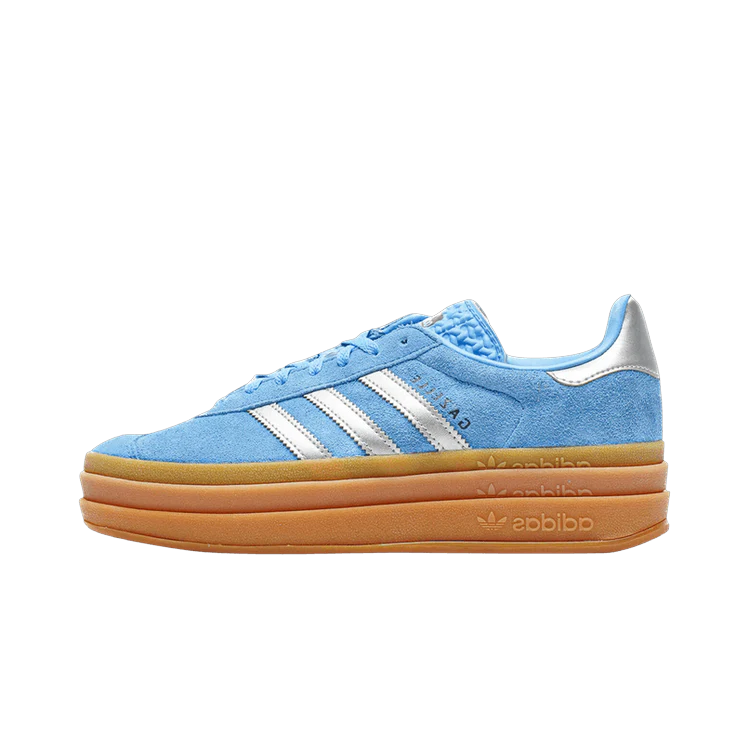 Adidas Gazelle Bold Blue Burst, Blue Burst/Silver Metal/Aurora Ink (JI0327)