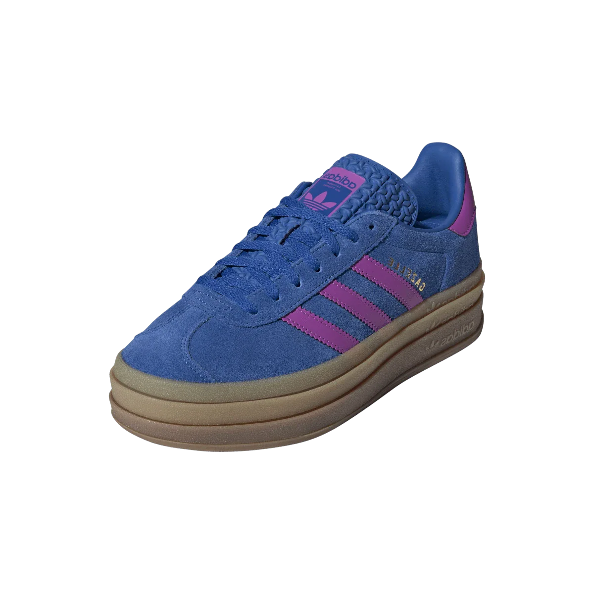 Adidas Gazelle Bold Bold Blue Lucid Pink, Bold Blue/Lucid Pink/Gum (IG4367)