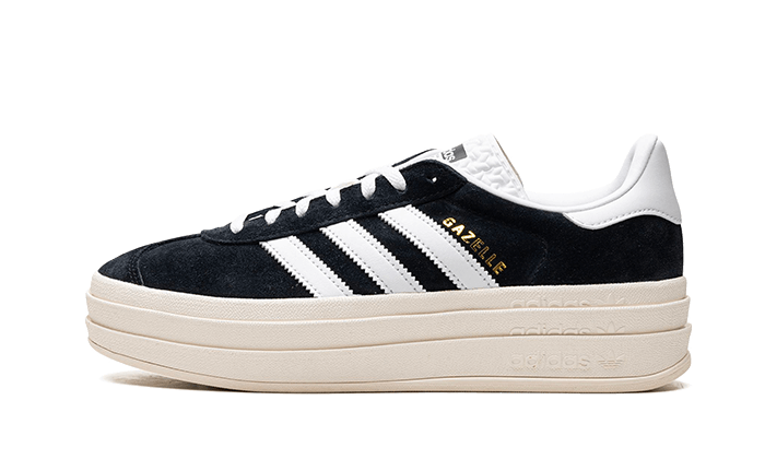 Adidas Gazelle Bold Core Black White, Core Black/Footwear White/Core White (HQ6912)