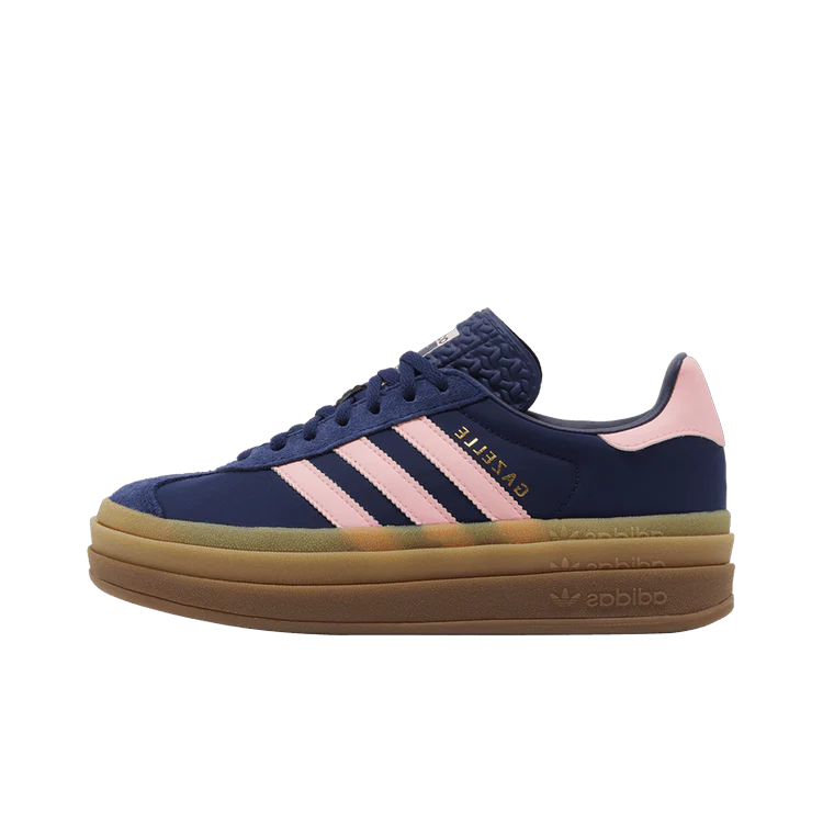 Adidas Gazelle Bold Dark Blue Pink Spark, Dark Blue/Pink Spark/Dark Blue (IG4390)