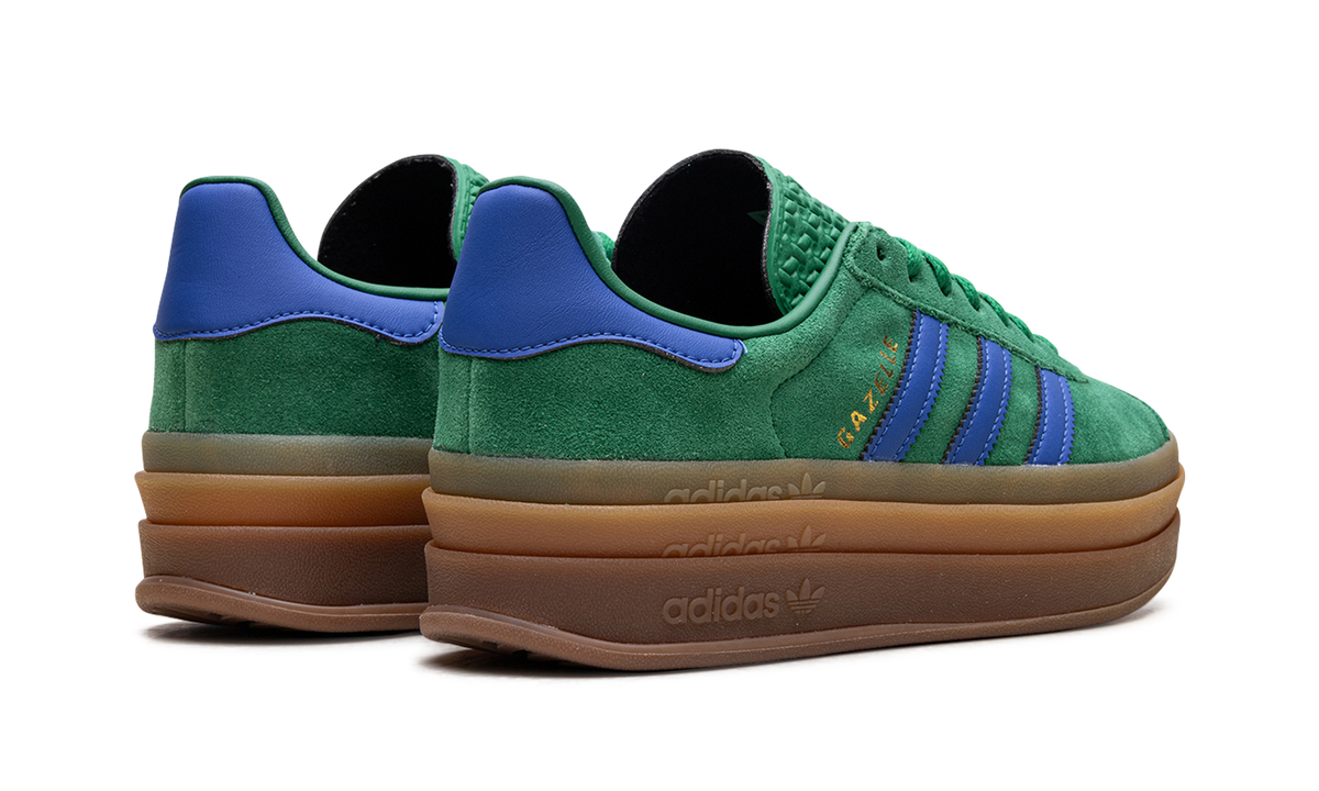 Adidas Gazelle Bold Green Blue Gum