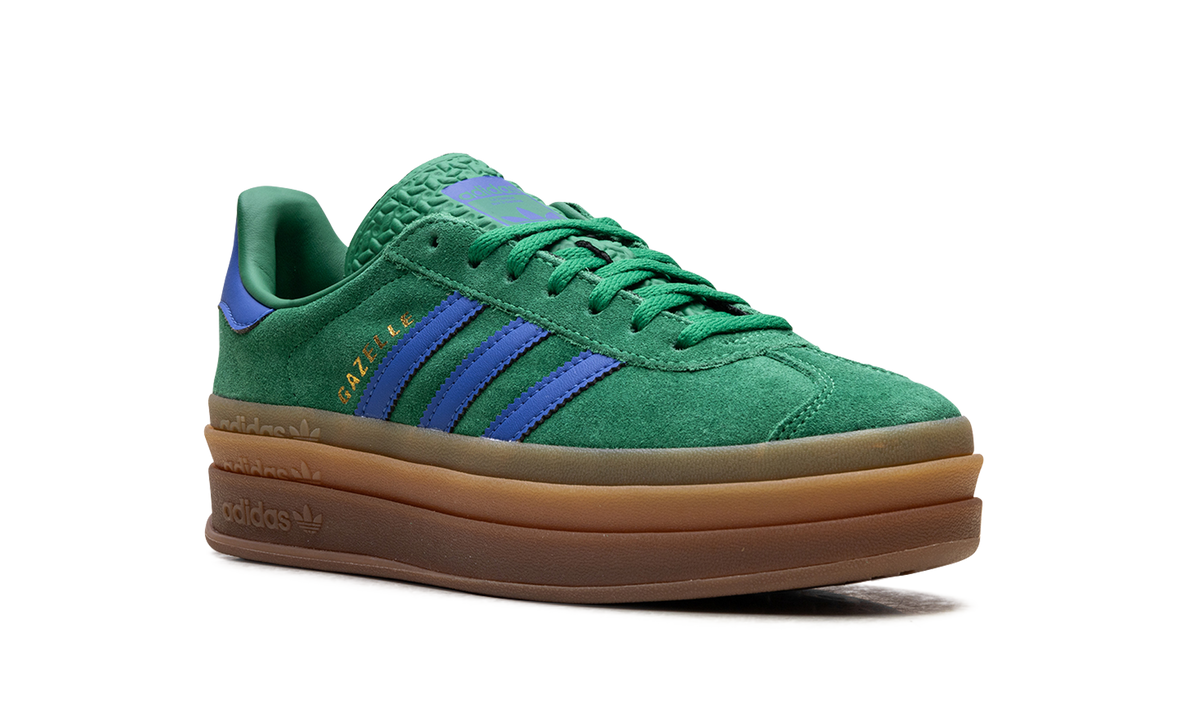 Adidas Gazelle Bold Green Blue Gum